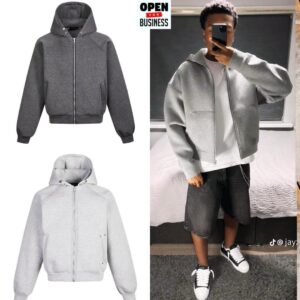 Premium Luxury Zipper Hoodie