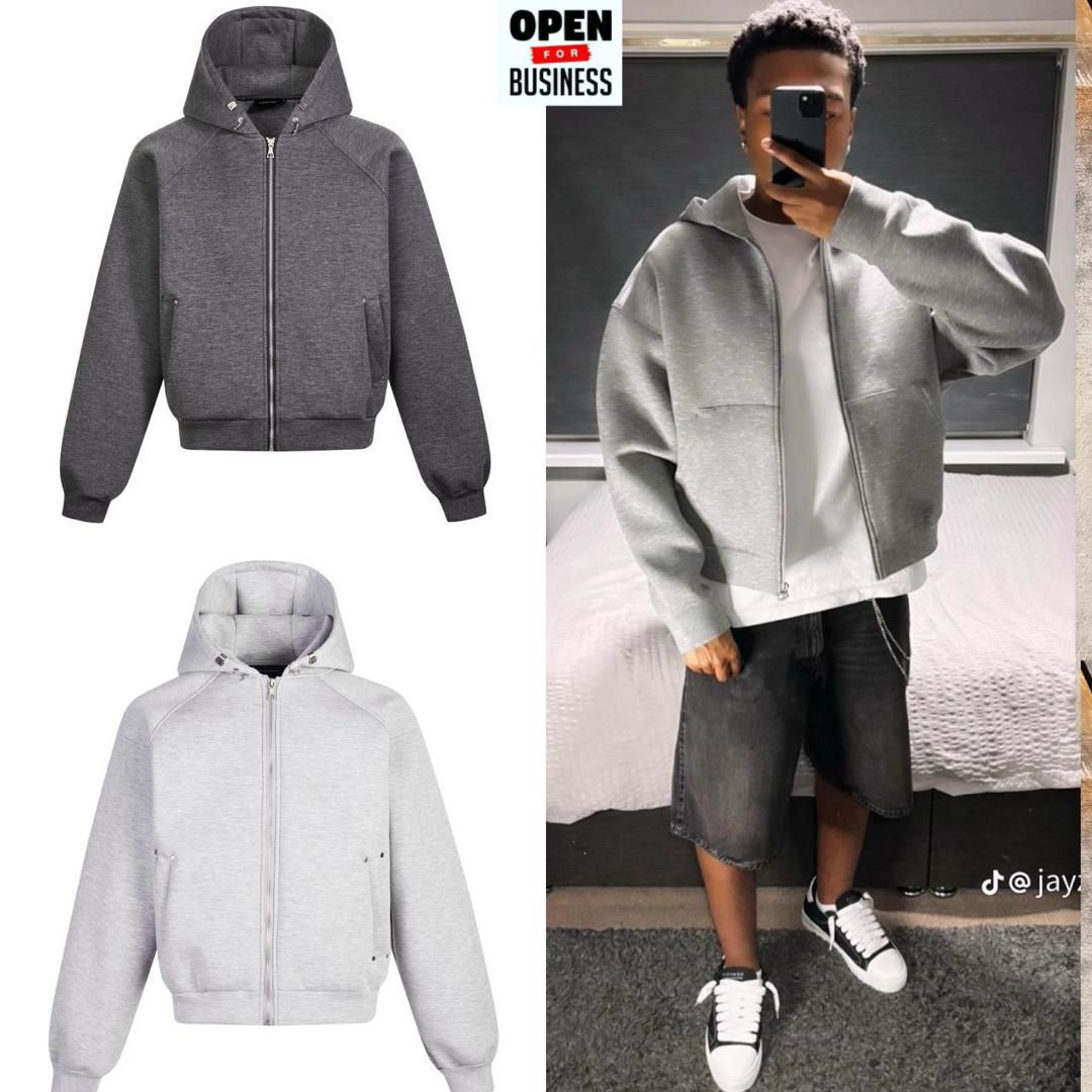 Premium Luxury Zipper Hoodie