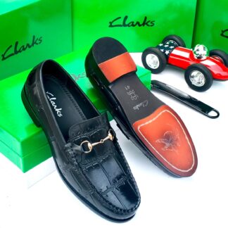 Black Classic Leather Corporate Shoe CNP