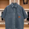 Signature Denim Short-Sleeved Shirt CNP