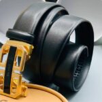 Men Smooth Genuine Leather Belt CNP