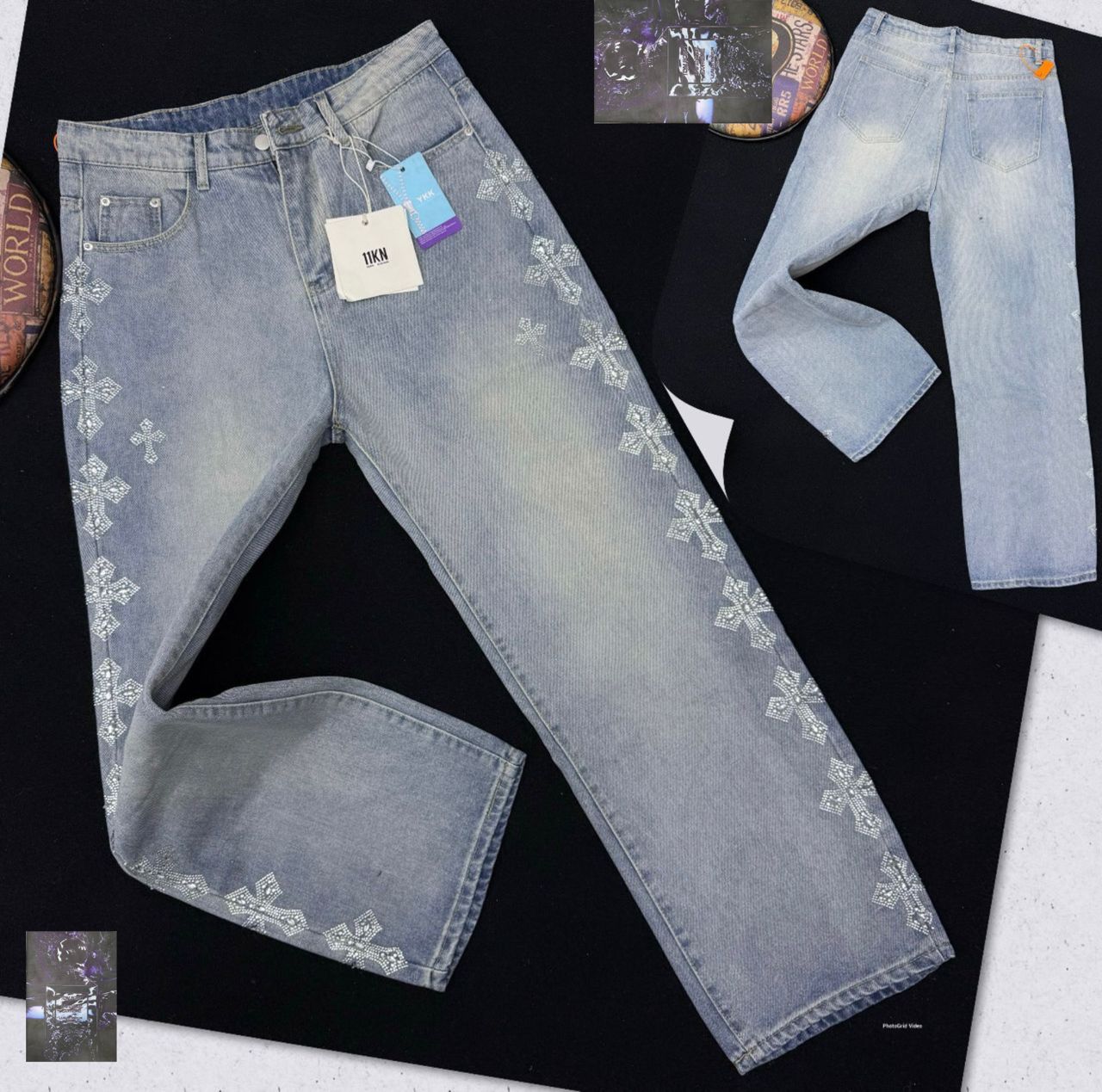 Summer Ultra Wide Leg Jeans CNP