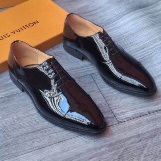 Black Patent Leather Men Shoe CNP