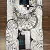 Clock-Themed Men Cotton Shirt CNP