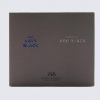 Zara Navy Black and 800 Black Perfume for Men CNP