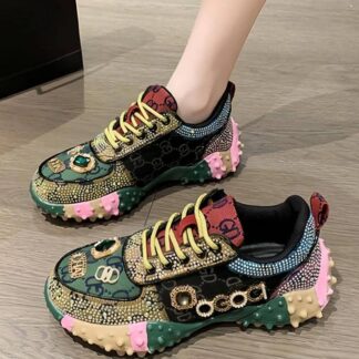 Casual Rhinestone Women Sneakers CNP