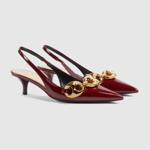 Women Mid-Heel with Chain Design CNP