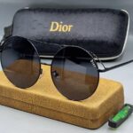 Round Logo Designer Sunglasses CNP