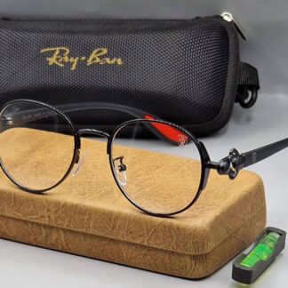 The Black Frame Transparent Glasses XP