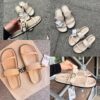 Women Buckle Strap Slippers CNP