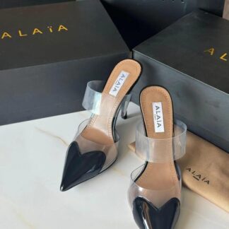 Women Transparent Heel Mules CNP