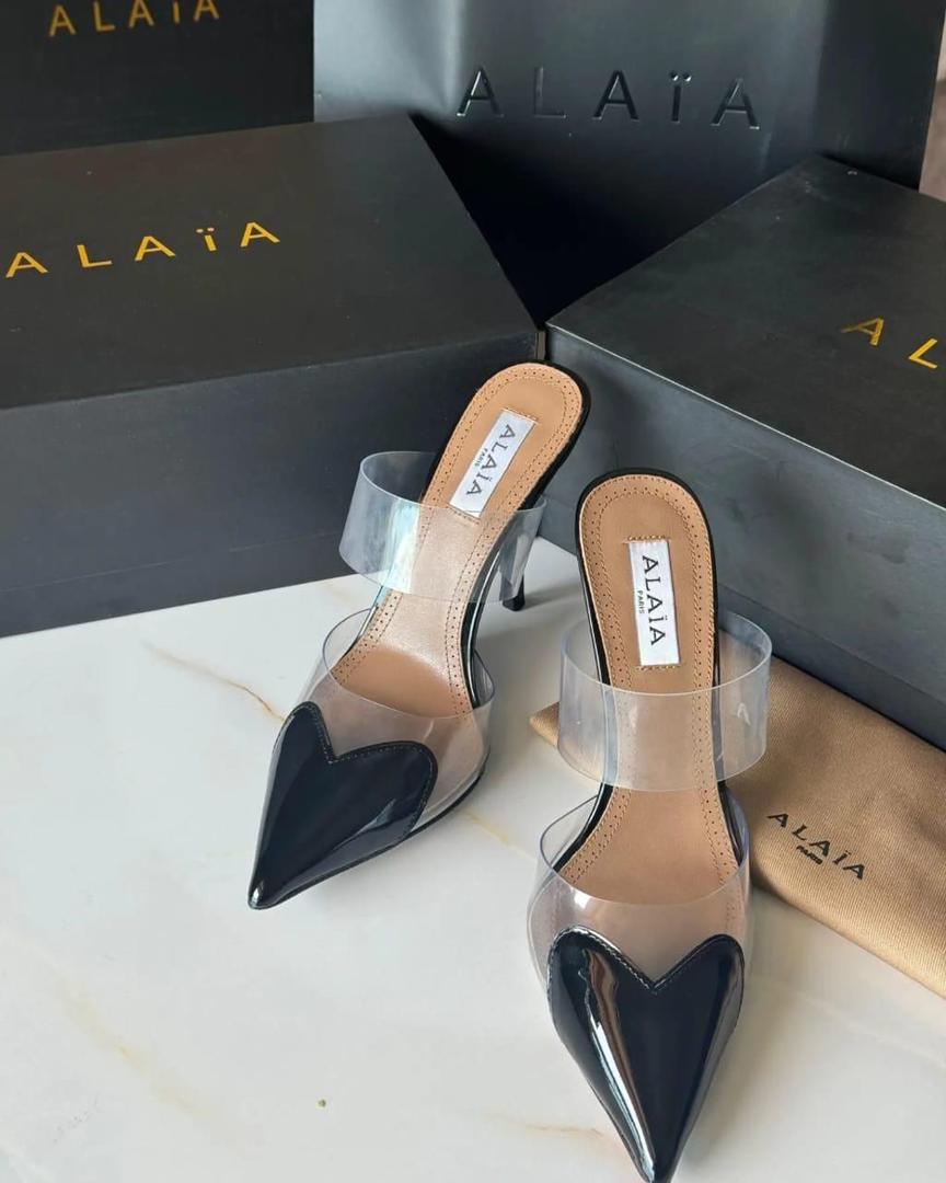 Women Transparent Heel Mules CNP