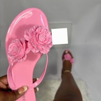 Spring Floral Flip Flop Slippers CNP