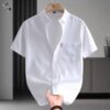 Short Sleeve Formal White Outfit CNP