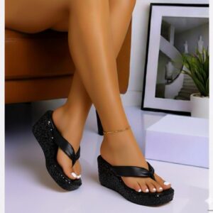 Women Wedge Flip-Flop Slippers CNP