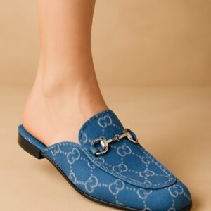 Denim Designer Ladies Mules CNP