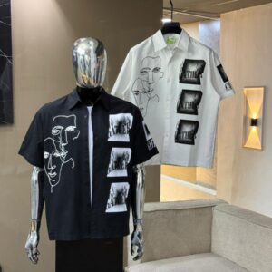 Graphic Print Men Fashion Shirt CNP