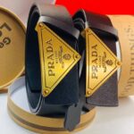 Designer Triangle Logo Belt CNP