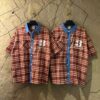 Plaid Embroidered Men Shirt CNP
