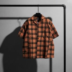 Men Vintage Plaid Shirt CNP