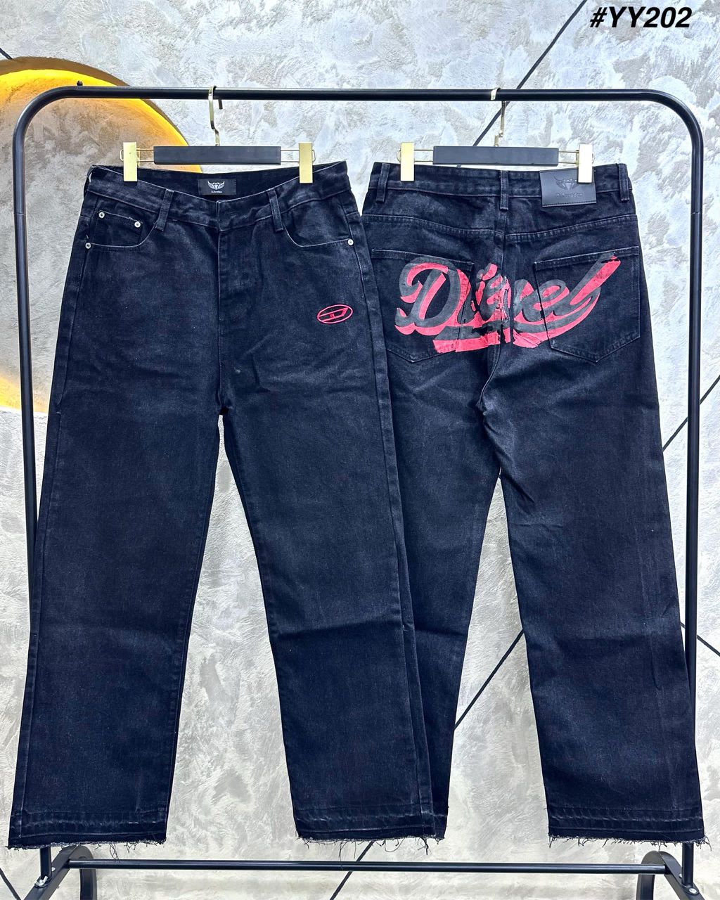 Designer Logo Custom Jeans CNP