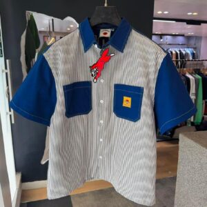 Striped-Print Relaxed-Fit Shirt CNP