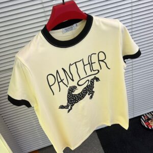 Men Butter-Colored Printed Polo XP