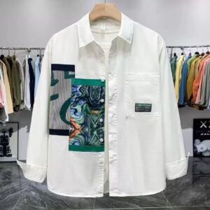 Men Trendy Printed Fashion Shirt CNP