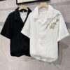 Embroidered Design Short-Sleeved Shirt CNP