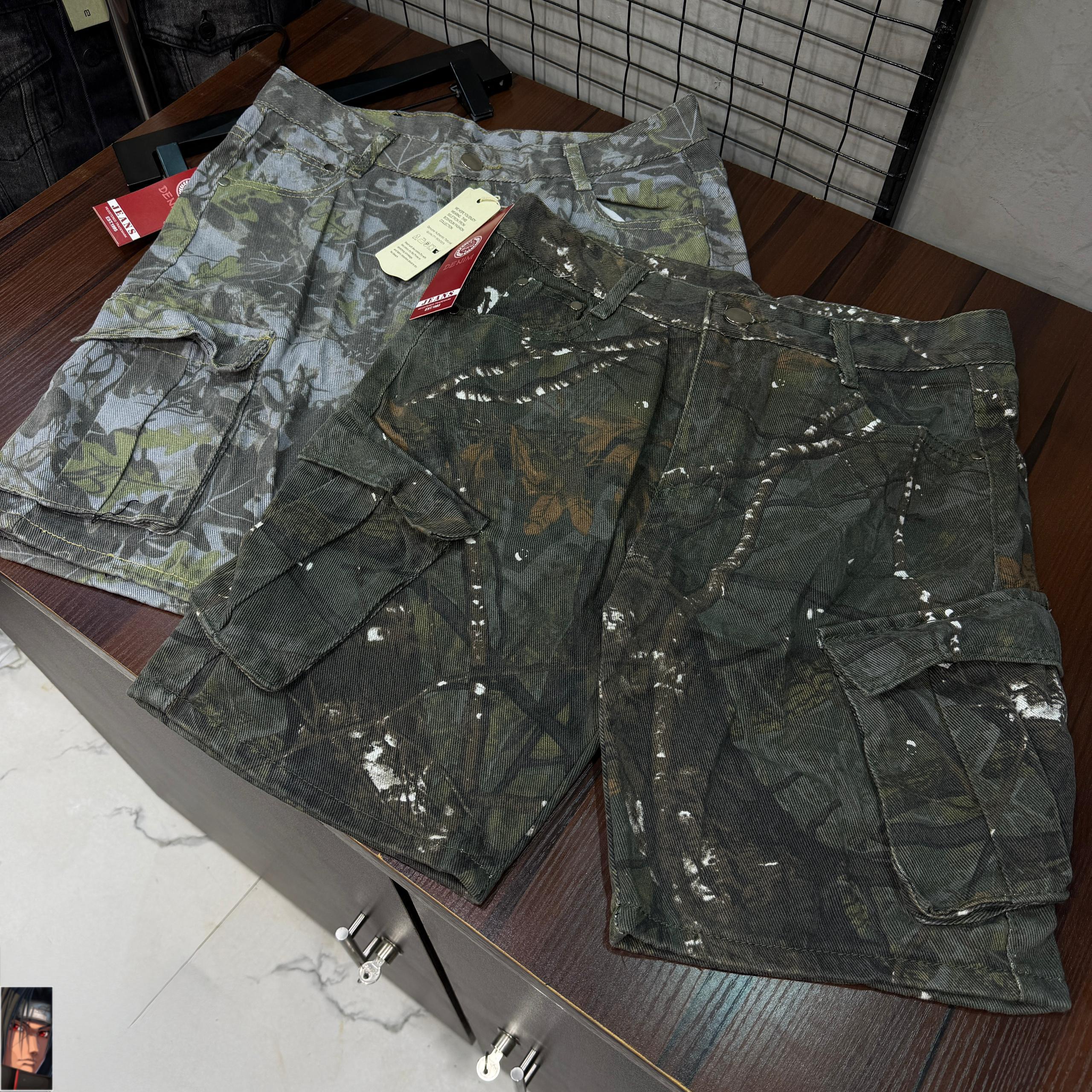 Vintage Camouflage Cargo Shorts CNP