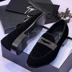Lux Giuseppe Zanotti Ermy Rhinestone-Detail Loafers CNP