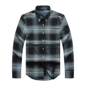 Elegant Checkered Button-Up Shirt CNP