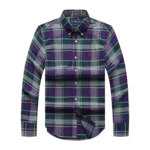 Timeless Check Design Long Sleeve Shirt CNP