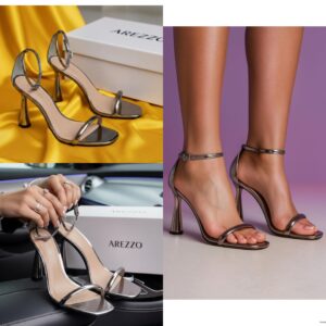 Women Ankle Strap Sandals Heels CNP