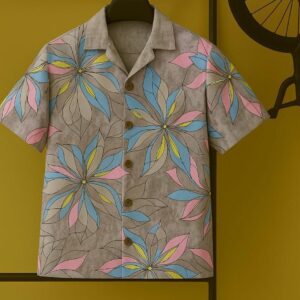 Quality Tropical Design Men Shirt CNP