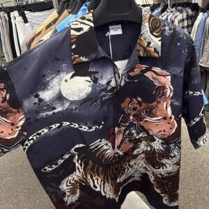 Men Trendy Wear Short Sleeve Shirt CNP