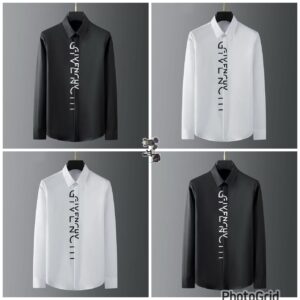 Fashion Classy Men Long-Sleeve Plain Shirt CNP