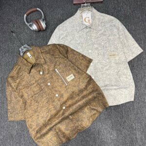 Printed Men Cotton Casual Half Sleeves Shirt CNP