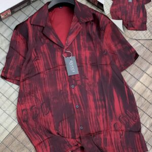 Men Red Printed Relaxed Fit Casual Shirt CNP