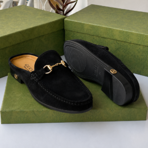 High Quality Black Half Shoe For Men MAR6