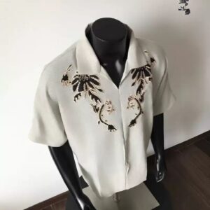 Modern Embroidered Men Shirt MAR6