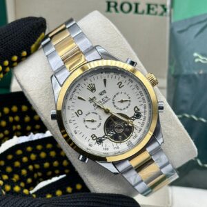 Straightforward Stainless Wristwatch for Men MAR6