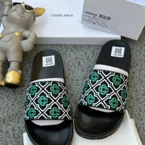 Men Jacquard Printed Slides MAR6