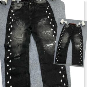 Retro Style Loose Fit Men Denim Trousers MAR6