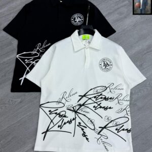 High-Quality Fashion & Leisure Print Polo Shirt MAR6