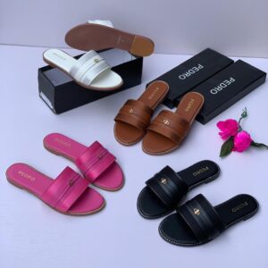 Fashion Ladies Leather Slippers MAR6