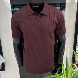 Textured Regular Fit Exclusive Men Polo MAR6