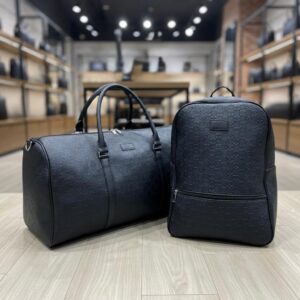 Comfy Leather Backpack and Duffle Bag MAR6