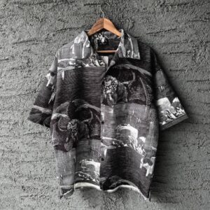 Men Loose Fit Printed Comfortable Shirt APR6