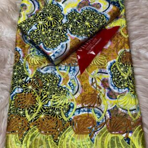 New Applique Luxury Ankara Fabric APR6